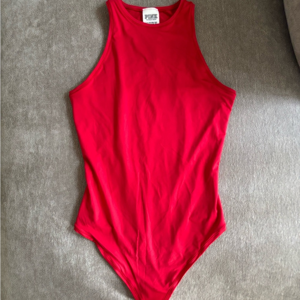 PINK Victoria's Secret Red Kids Bodysuit